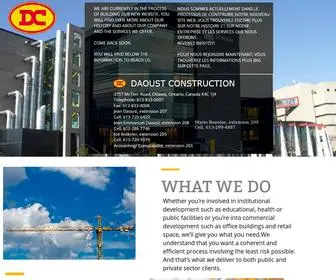 DC.ca(DAOUST CONSTRUCTION) Screenshot