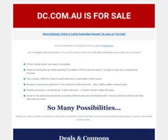 DC.com.au(dc) Screenshot