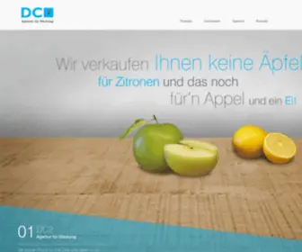 DC2-Communication.de(DC2 Communication) Screenshot