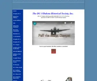 DC3History.org(Douglas DC3) Screenshot