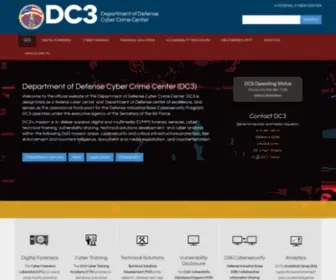 DC3.mil(Department of Defense Cyber Crime Center (DC3)) Screenshot