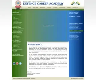 Dcaaurangabad.org(The home page of DCA) Screenshot