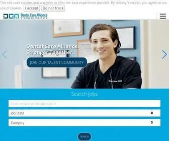 Dcacareers.com(Jobs and Careers) Screenshot