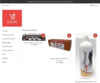 Dcacheonline.com(D'cache) Screenshot