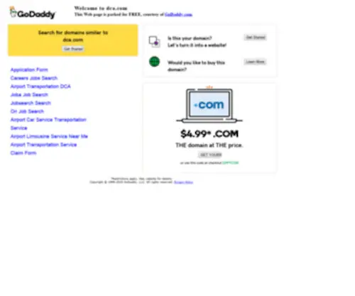 Dca.com(Cash Advance) Screenshot