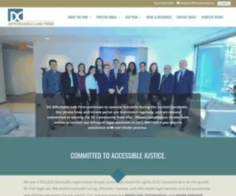 Dcaffordablelaw.org(DC Affordable Law Firm) Screenshot