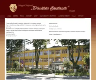 Dcantemir.ro(Colegiul) Screenshot