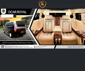 Dcar.com.vn(DCar, Limousine, Nâng cấp ô tô, Chuyên cơ trên mặt đất) Screenshot