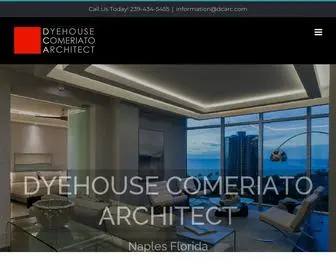 Dcarc.com(Naples florida architects dyehouse comeriato architect) Screenshot