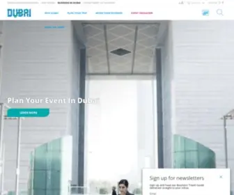 DCB.ae(Dubai Convention Bureau) Screenshot