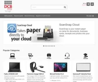 DCBgroup.com(Your Trusted IT Resellers for Computers and Tech) Screenshot