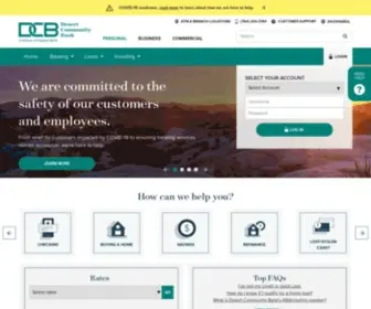 DCBK.org(Desert Community Bank) Screenshot