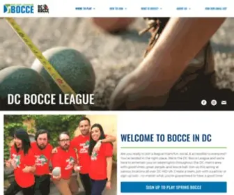 Dcbocce.com(Dcbocce) Screenshot