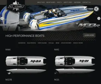 DCbperformanceboats.com(High Performance Boats) Screenshot