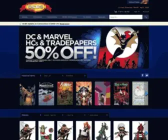 DCbservice.com(Discount Comic Book Service) Screenshot