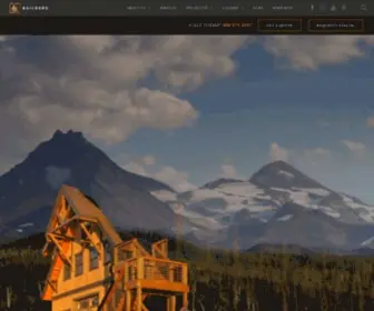 Dcbuilding.com(Timber Frame Homes) Screenshot