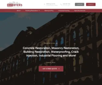 DCbyers.com(DC Byers Company) Screenshot
