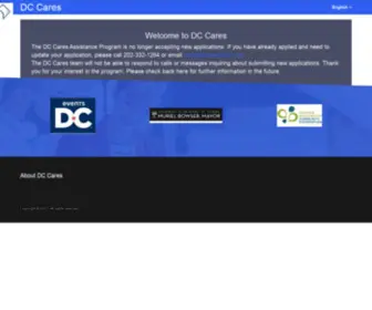 Dccares2021.org(Home  ) Screenshot