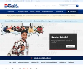 DCCCD.edu(Dallas College) Screenshot