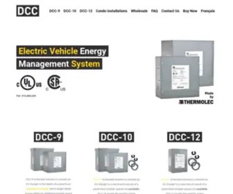 Dccelectric.com(DCC Electric Vehicle (EV) Charging for Condos or Full Panel Homes) Screenshot