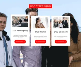 DCCGYmnasium.se(DCC byter namn) Screenshot
