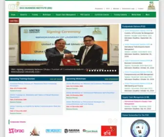 Dcci-DBI.edu.bd(DCCI Business Institute (DBI)) Screenshot