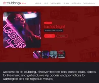 DCclubbing.com(DC Clubbing) Screenshot