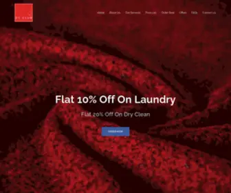 DCclub.in(Laundry & Dry Clean Services in Gurgaon) Screenshot