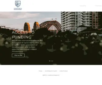 DCcmaustralia.com(DC Consulting and Management) Screenshot