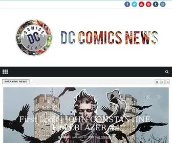 Dccomicsnews.com(DC Comics News) Screenshot