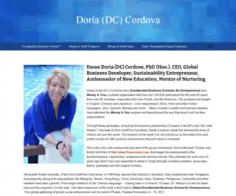 Dccordova.com(Dame DC Cordova) Screenshot