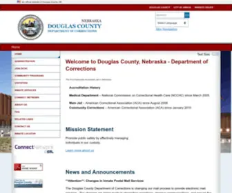 Dccorr.com(Douglas County Corrections) Screenshot
