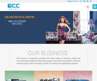DCCprints.com(DCC Group) Screenshot