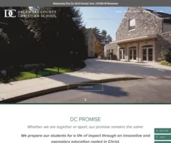 DCCS.org(Delaware County Christian School) Screenshot