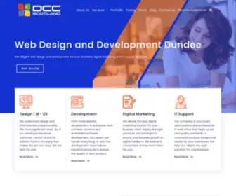 DCCscotland.co.uk(Website Design Dundee. DCC Scotland) Screenshot