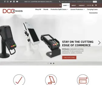 DCCstands.com(SOURCE FOR PAYMENT STANDS AND PROTECTIVE PAYMENT COVERS) Screenshot