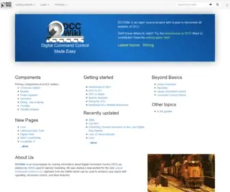 DCcwiki.com(The DCCWiki) Screenshot