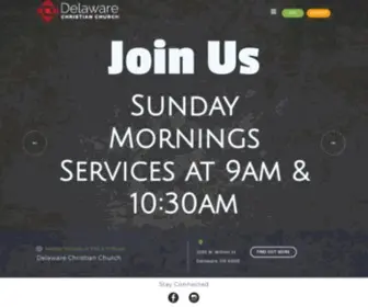 DCcwired.org(Delaware Christian Church) Screenshot