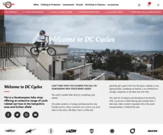 DCCYcles.co.uk(DC Cycles) Screenshot