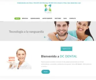 DCDentalcr.com(DC Dental Costa Rica) Screenshot