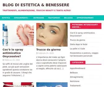 DCDestetica.it(Blog di Estetica & Benessere) Screenshot