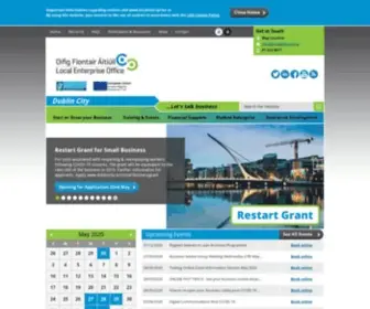 Dceb.ie(Local Enterprise Office) Screenshot