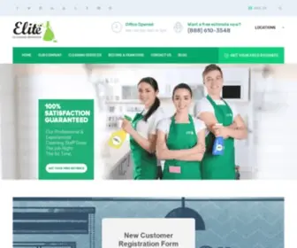 Dcelitecleaning.com(House Celaning Services Company) Screenshot