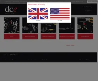 Dcemotorsport.com(DC Electronics) Screenshot