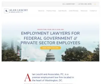 Dcemploymentattorney.com(Washington DC's Best Federal and Private Sector Employment Lawyers) Screenshot