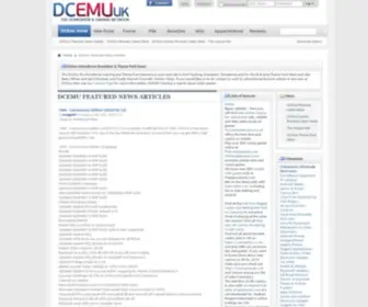 Dcemu.co.uk(DCEmu Homebrew) Screenshot