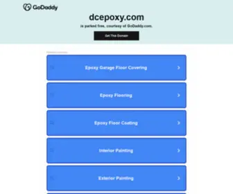 Dcepoxy.com(Dcepoxy) Screenshot