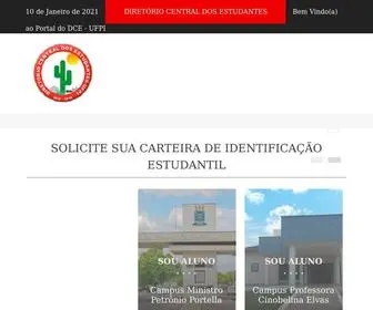 Dceufpi.com(Diretório Central do Estudantes) Screenshot