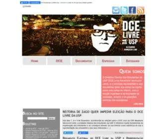 Dceusp.org.br(DCE Livre da USP) Screenshot