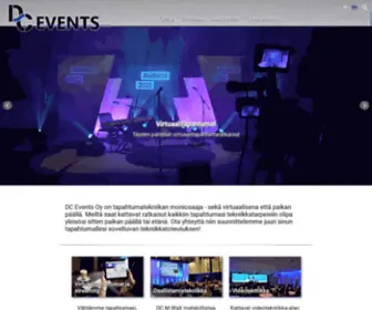 Dcevents.fi(DC Events Oy) Screenshot